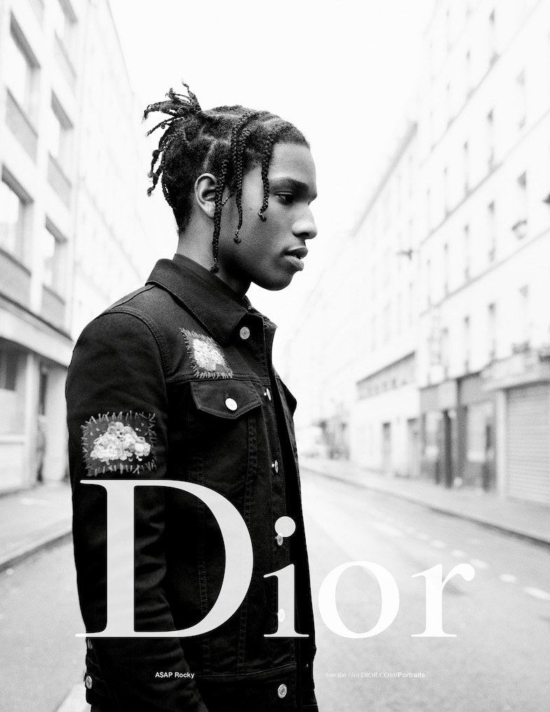 Dior Homme campaign A$AP Rocky Willy Vanderperre 1