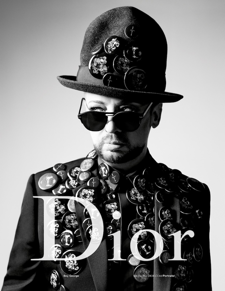Dior Homme campaign Boy George Willy Vanderperre 2