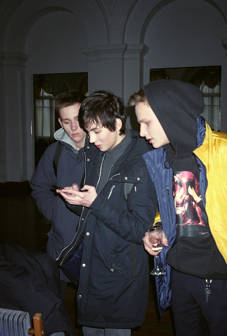 Gosha Rubchinskiy AW17 menswear show after party Dazed