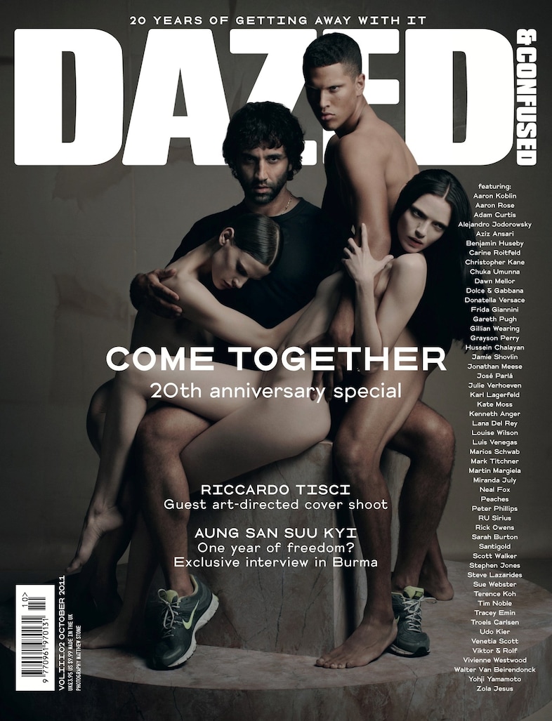 Riccardo Tisci Matthew Stone October 2011 Dazed &amp; Confused