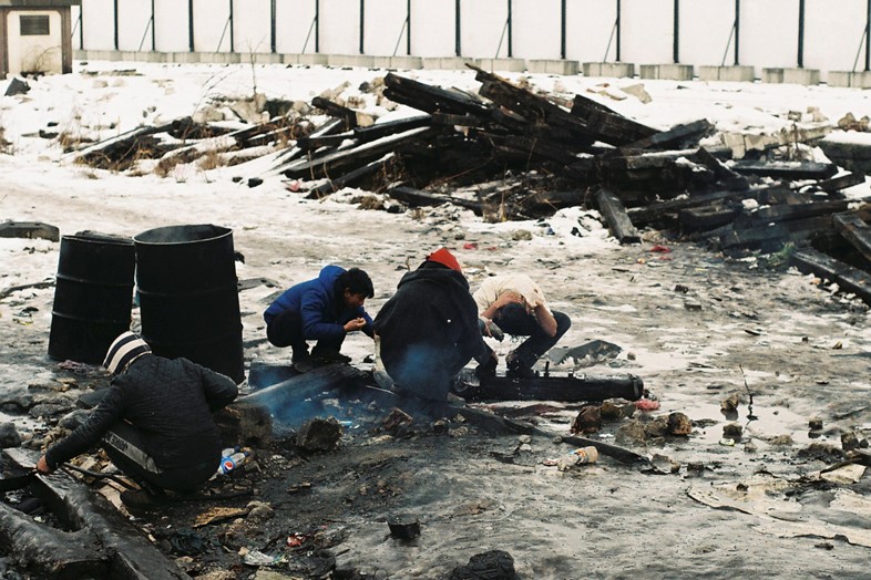 Refugees Belgrade January 2017