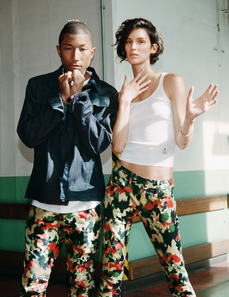 GSTAR SS17 Pharrell Williams dazed 1