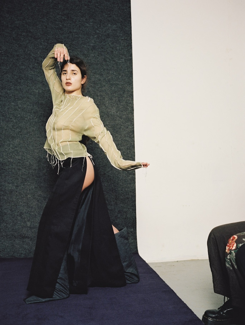 Helena Manzano AW17 womenswear london dazed