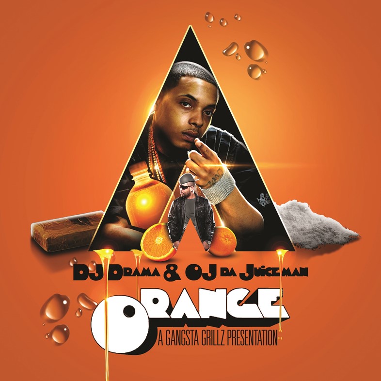 DJ Drama _ OJ Da Juiceman – Orange – Design by Kid