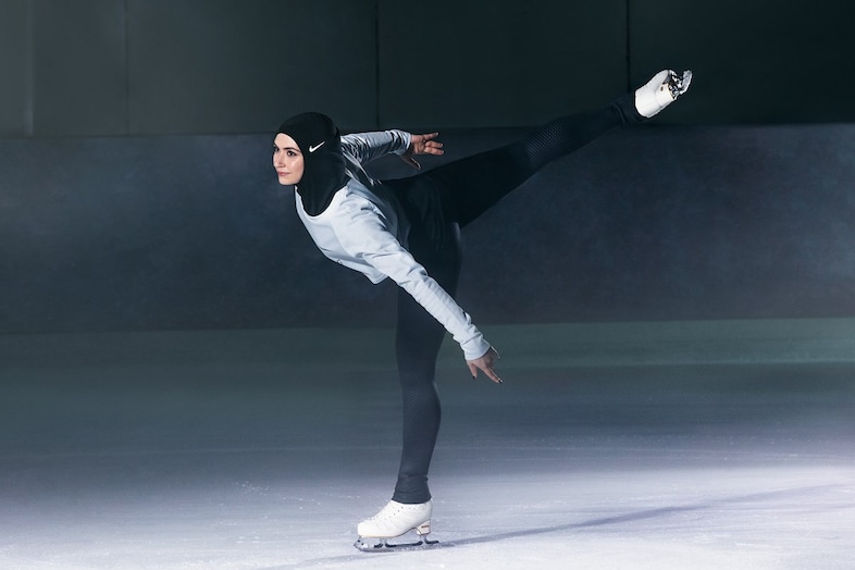 Nike Pro Hijab skating