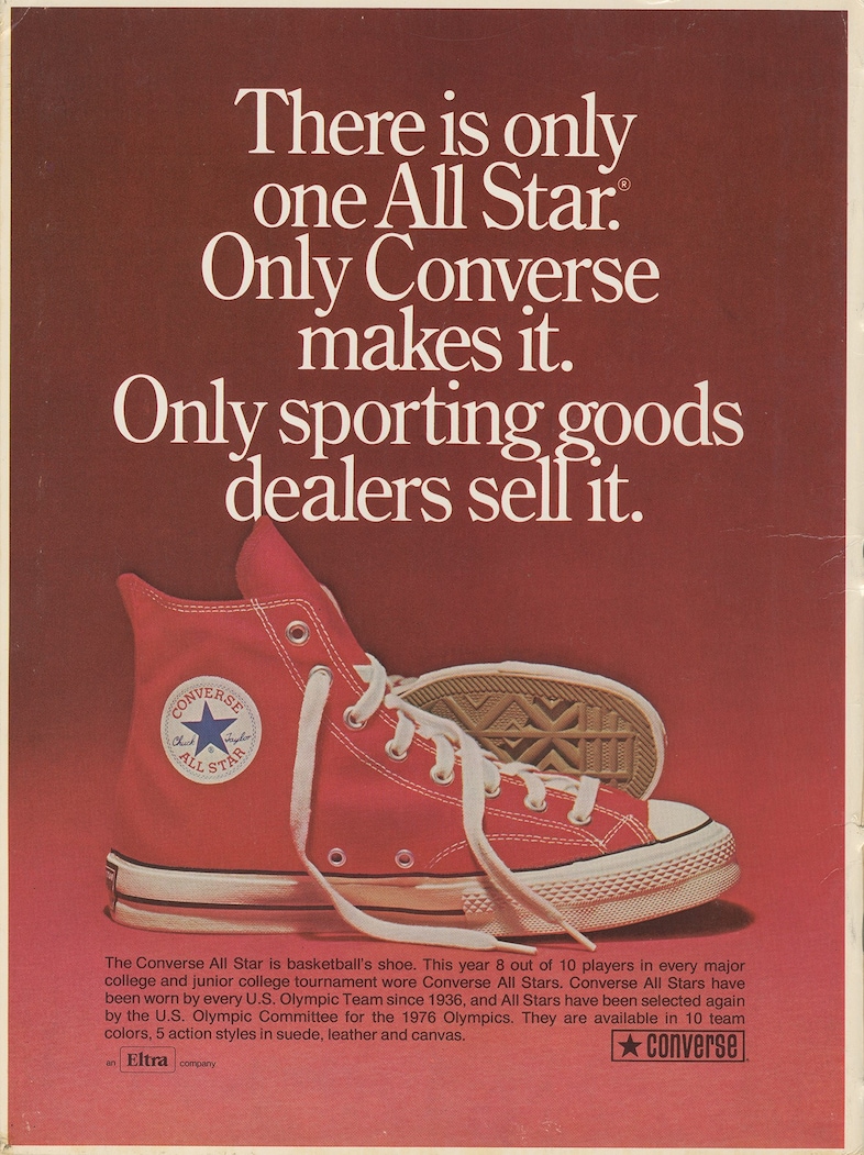 Converse advertisement 