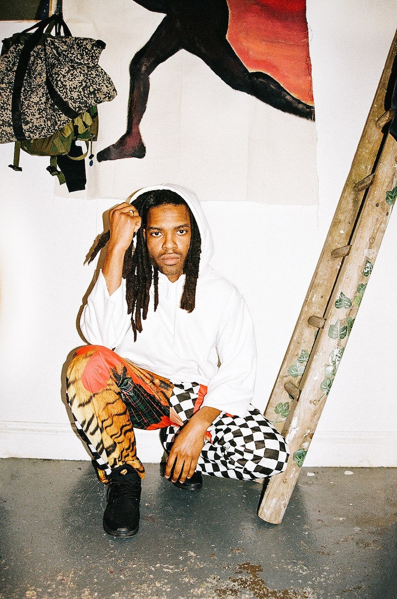 Karl Jouanni wearing the Supra Skytop V