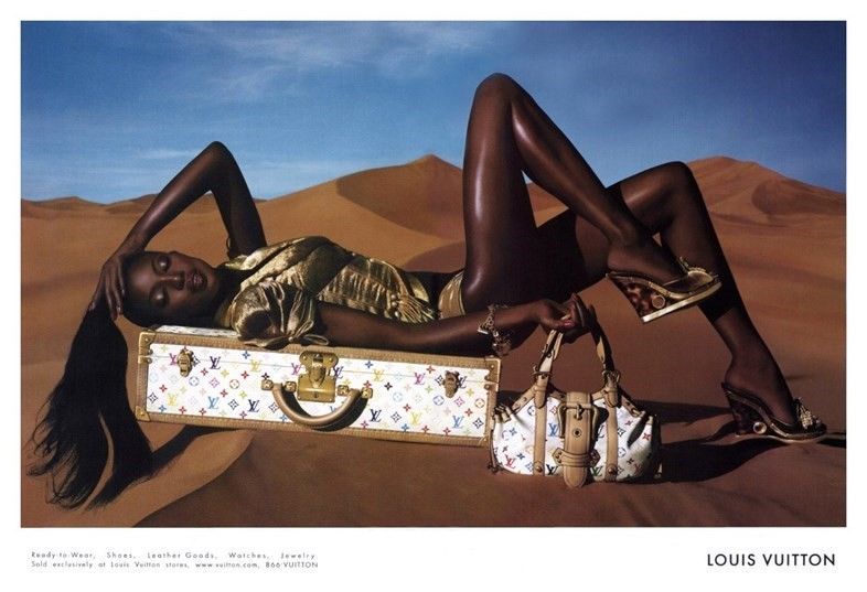 Louis Vuitton advertising campaign poster., Stable Diffusion