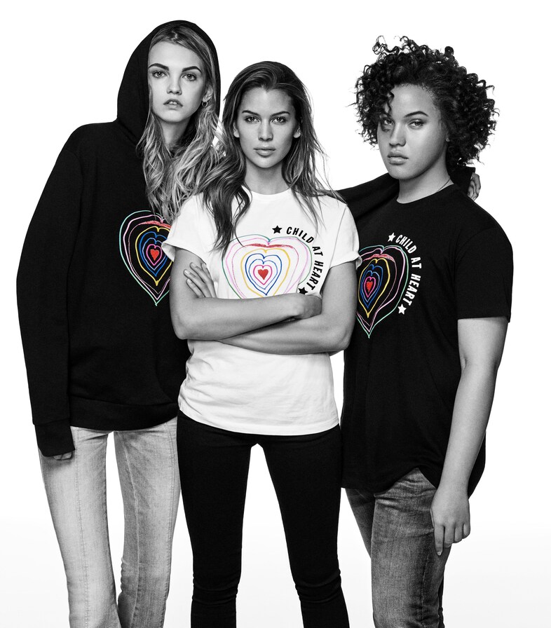 diesel naomi campbell charity child video 1