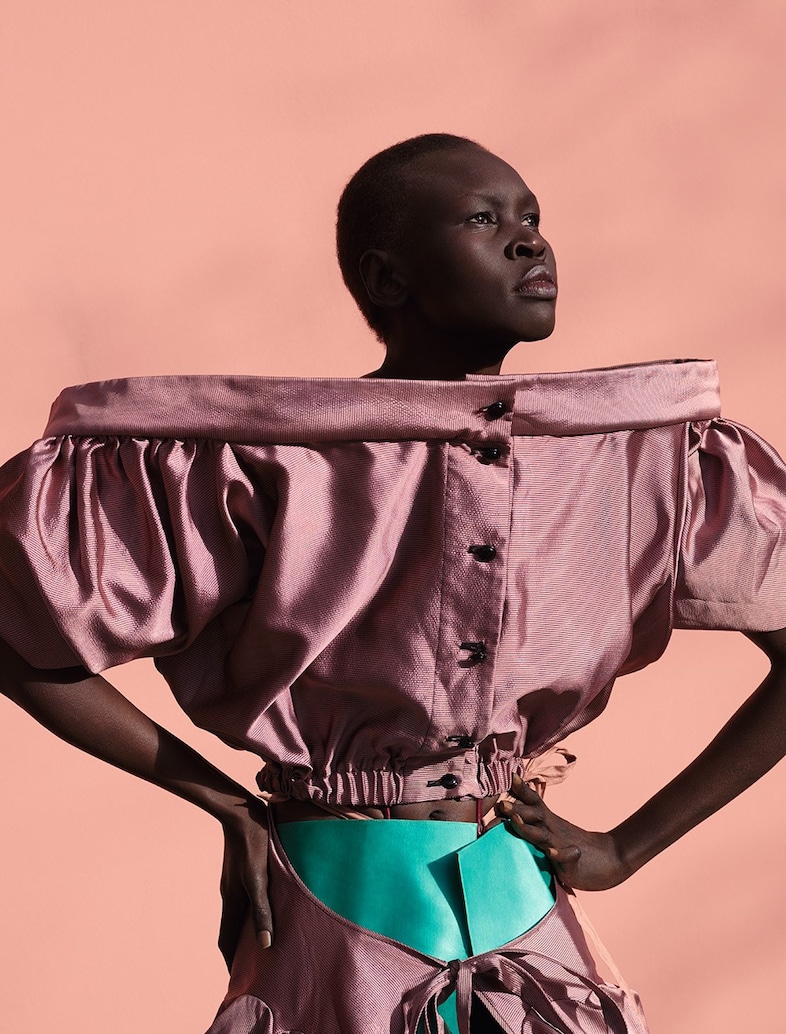 Alek Wek - spring/summer 2017 3