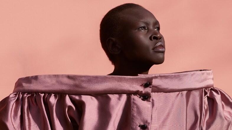 Alek Wek - spring/summer 2017
