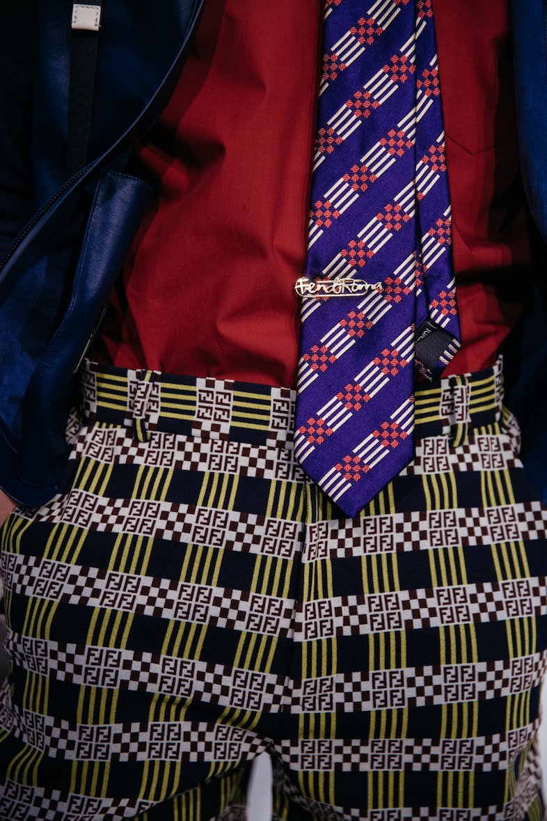 fendi silvia vetturini ss18 show milan menswear