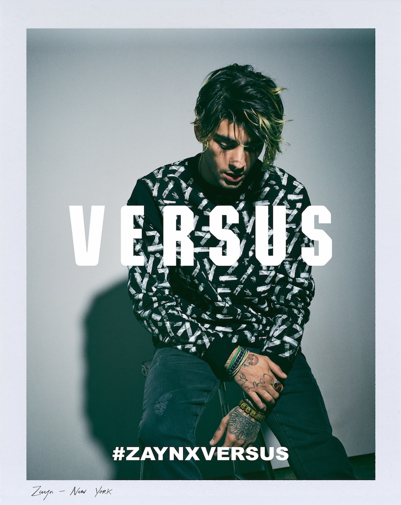 zayn x versus donatella versace bella hadid collab 2