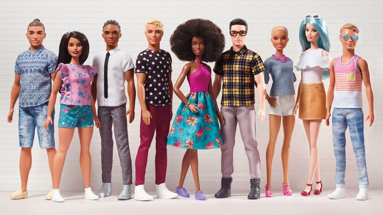 barbie ken doll new crew cornrows man bun diverse 