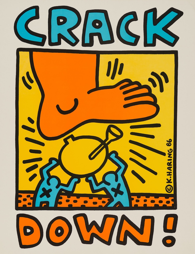 MKG_KeithHaring_Crack_Down 1