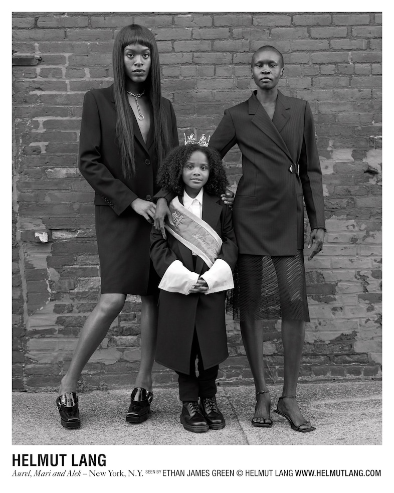 helmut lang Ethan James green Robbie spencer Isabella burley