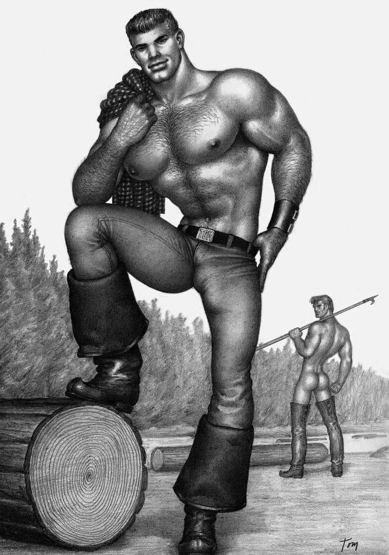 Tom of Finland illustration