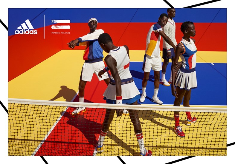 adidas tennis pharrell williams collaboration fashion