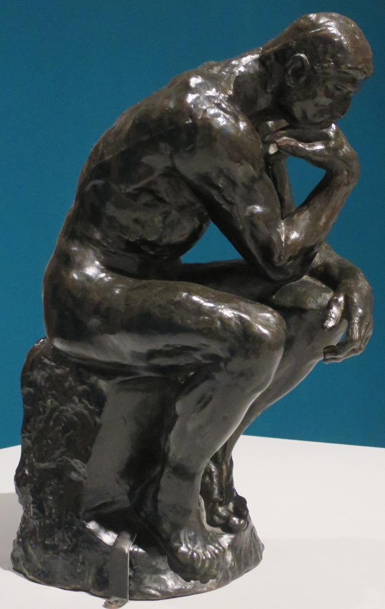 The Thinker by Auguste Rodin