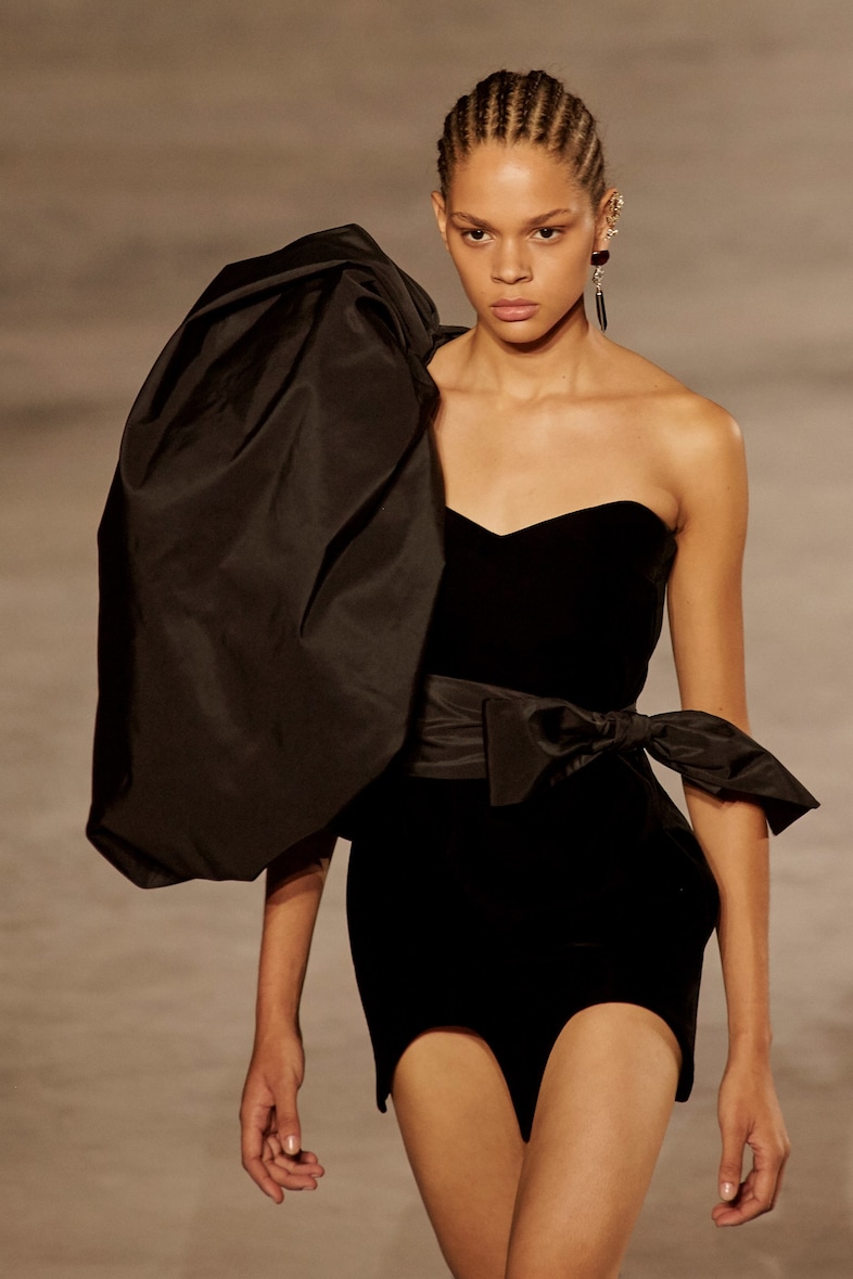 saint laurent ysl ss18 anthony vaccarello paris pfw