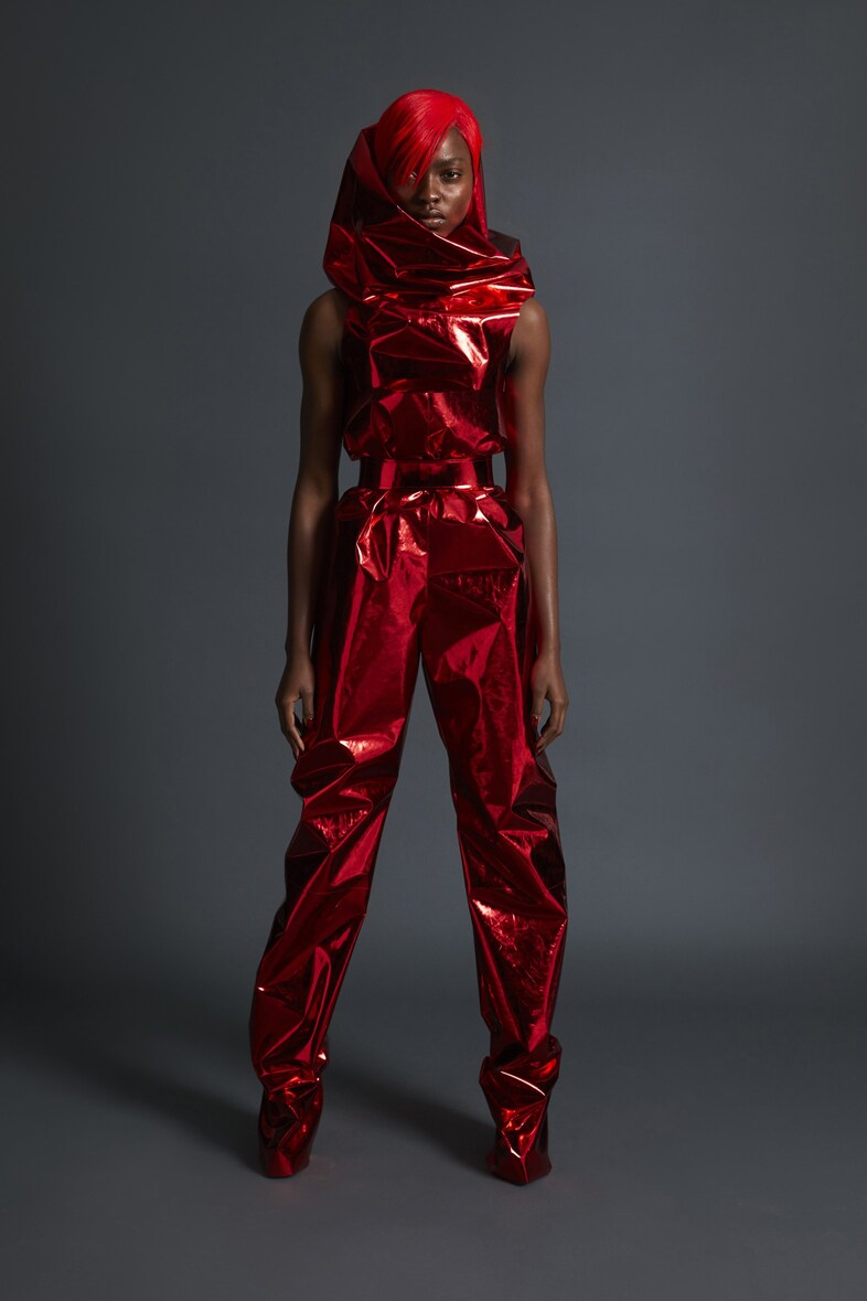 Look 14 Gareth Pugh ss18 lookbook