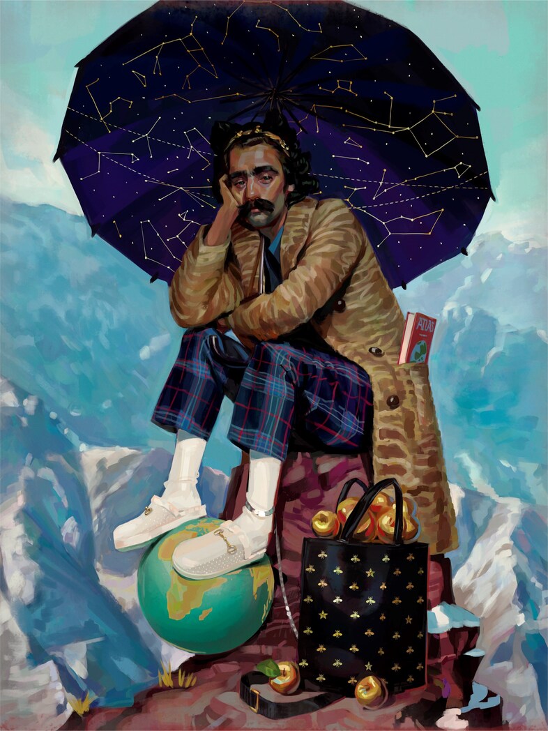 gucci illustration fashion ignasi monreal gift giving 