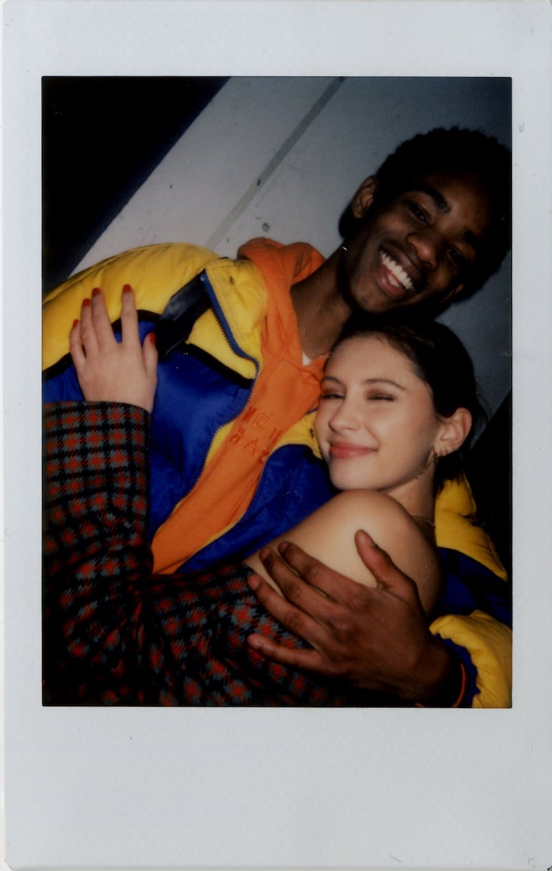 Dazed Virgil Abloh Off White party polaroids