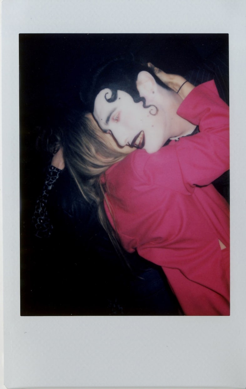 Dazed Virgil Abloh Off White party polaroids