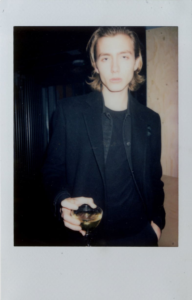 Dazed Virgil Abloh Off White party polaroids