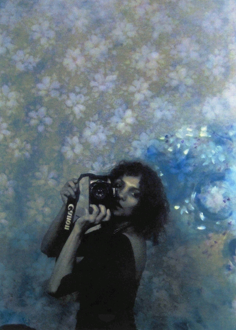  Ming Smith, Self-Portraint Blue, NYC