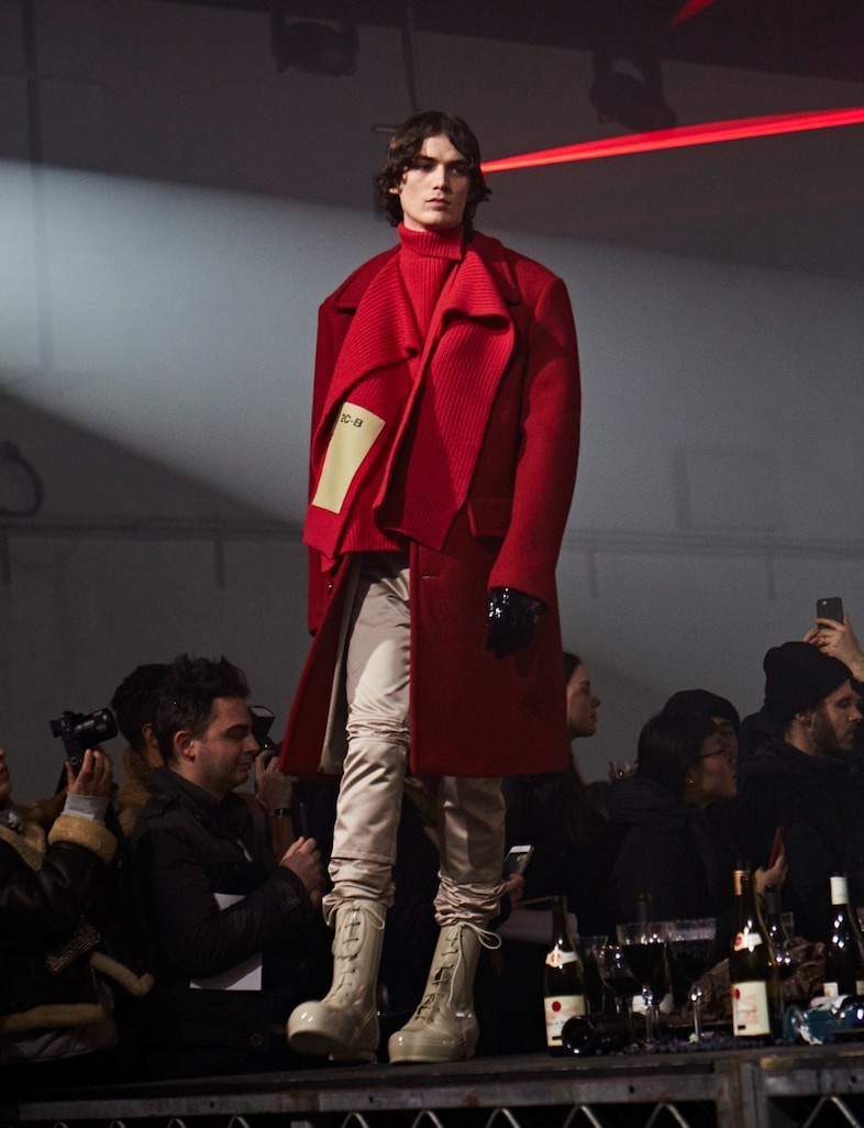 raf simons aw18 new york menswear fashion week 0