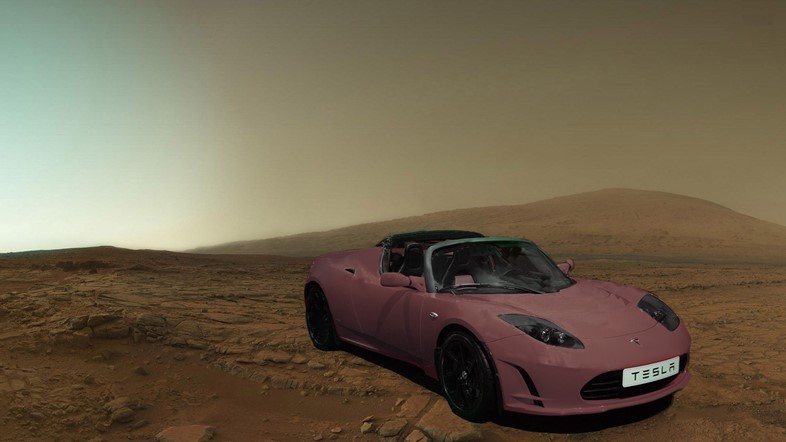 Tesla on Mars