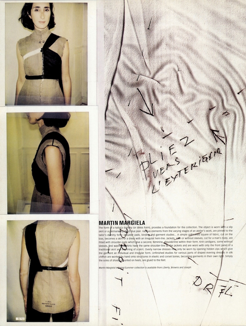 Maison Martin Margiela SS97 Dazed