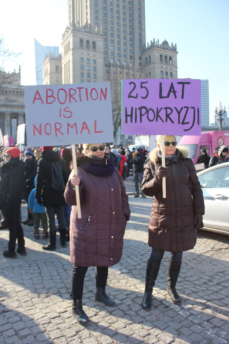 Poland abortion protest