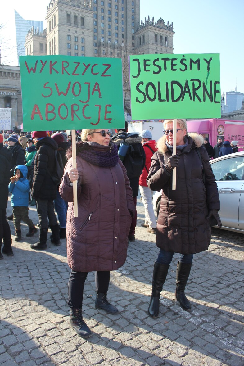 Poland abortion protest