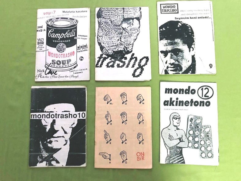 Mondo Trasho fanzines (Murat Ertel)