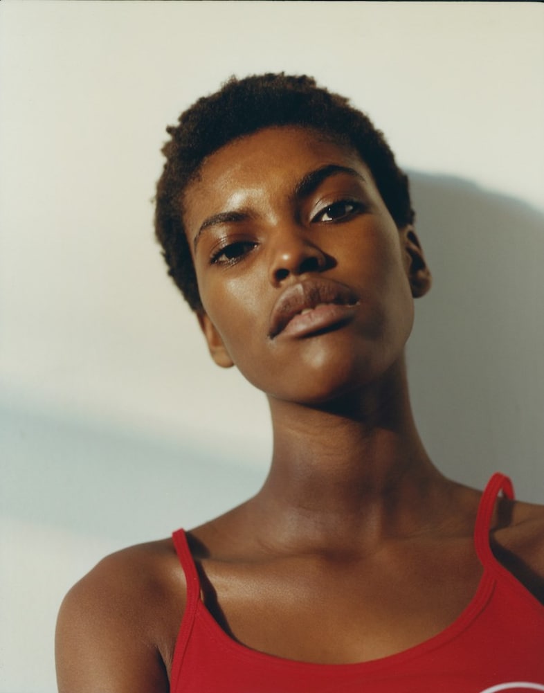 trinity ellis model photos ny fashion week amilna esteveo