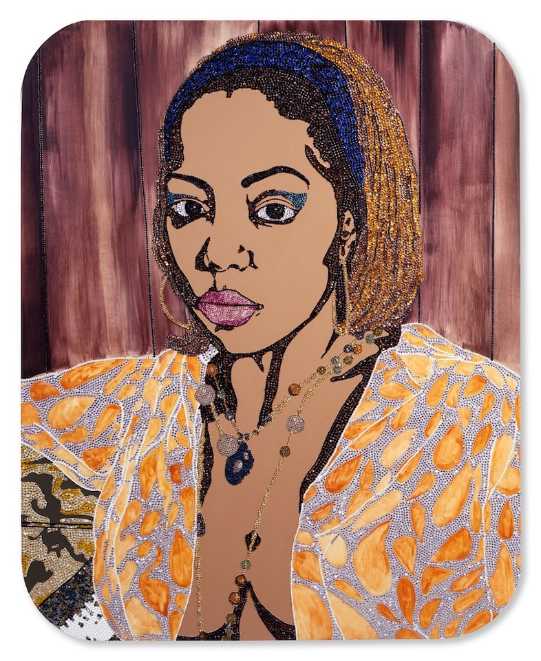Mickalene ThomasCourbet 3 (Sleep)_1