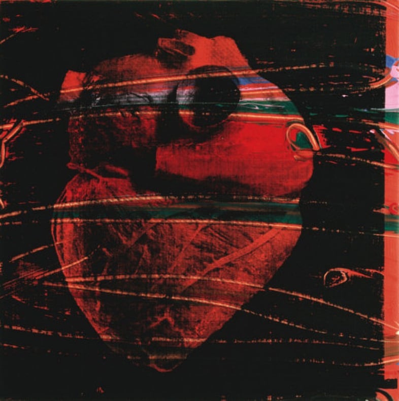 andy warhol hearts