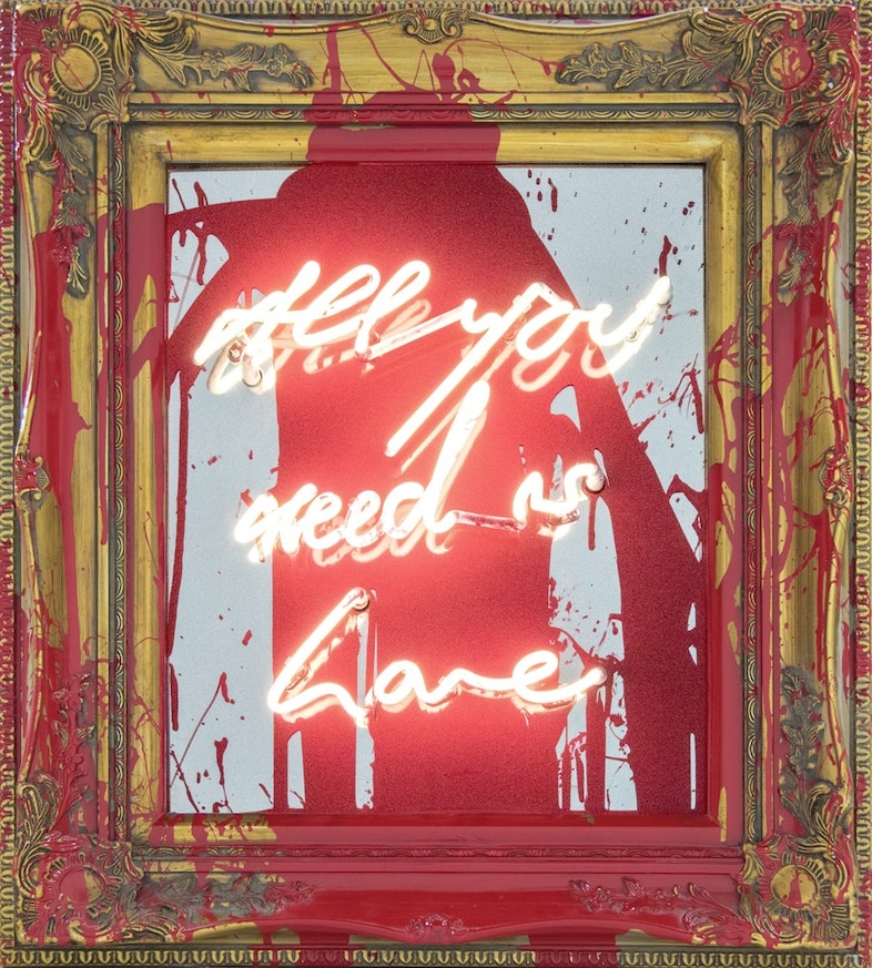 Keep Smiling by Mr Brainwash 0