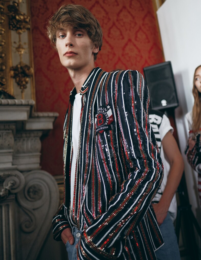 Balmain Menswear SS19 Paris Fashion Week olivier rousteing 6