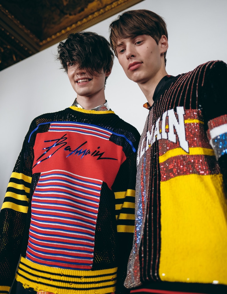 Balmain Menswear SS19 Paris Fashion Week olivier rousteing 13