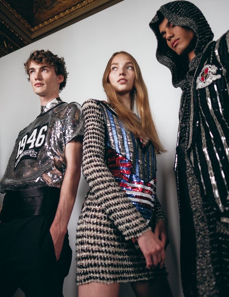 Balmain Menswear SS19 Paris Fashion Week olivier rousteing 17