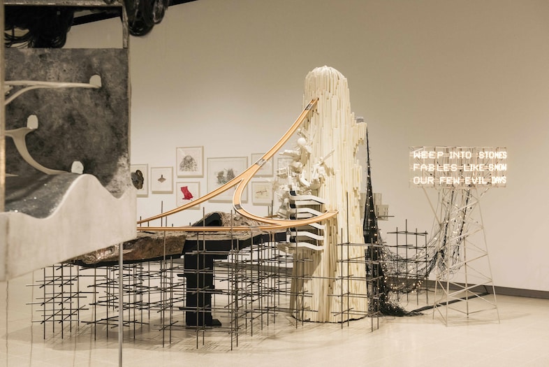 07 Installation view of Lee Bul Mon grand r&#233;cit_ 