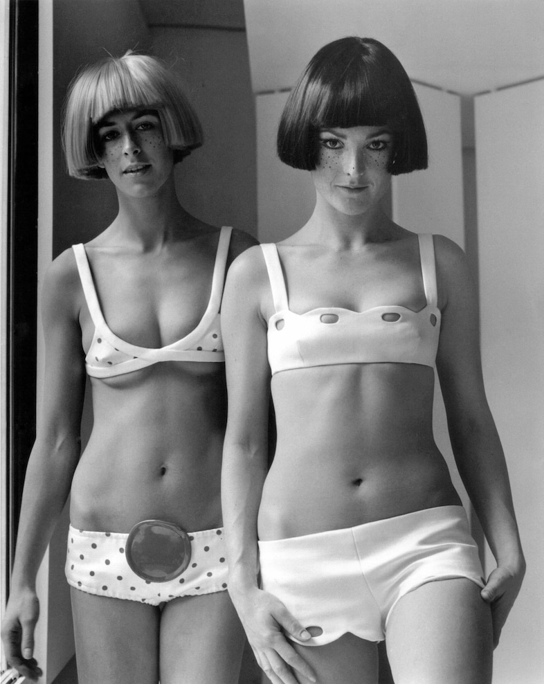 Chris Moore Catwalking exhibition Bowes Museum Courreges 15