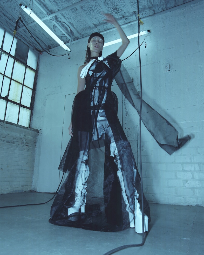 Micol Ragni Jordan Hemingway collection Bjork vagina dress 2