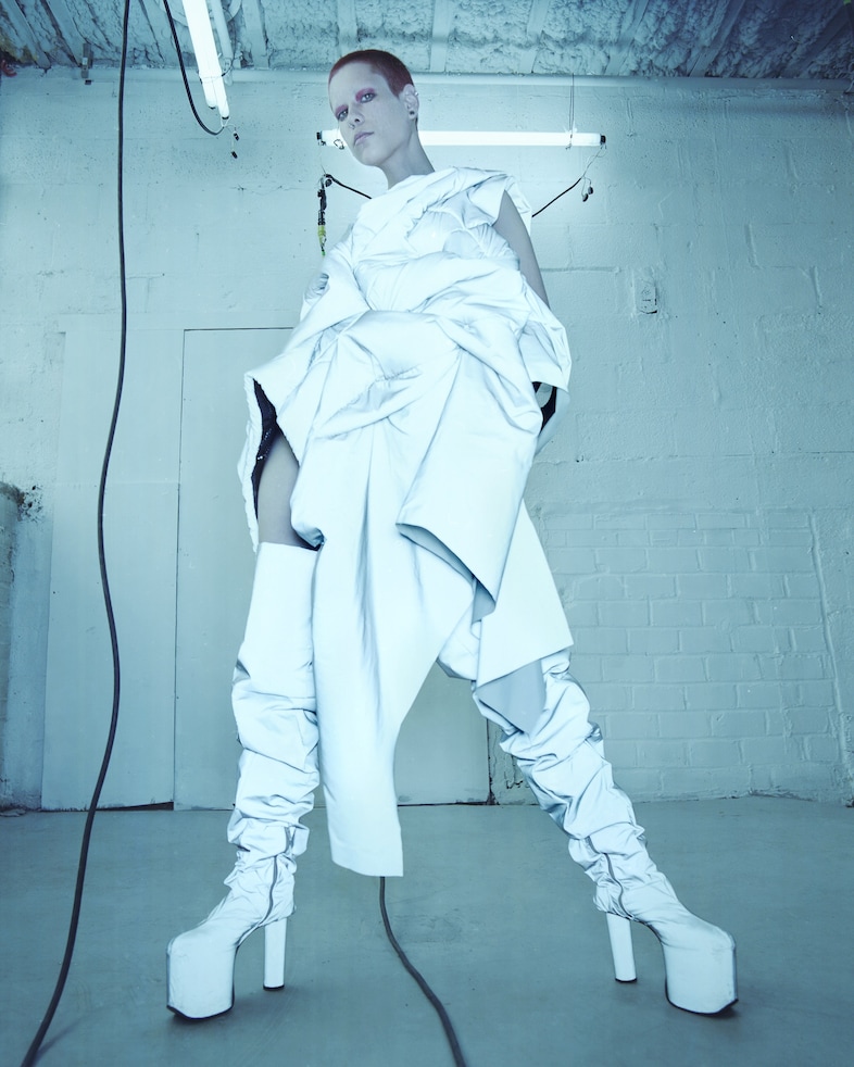 Micol Ragni Jordan Hemingway collection Bjork vagina dress 3