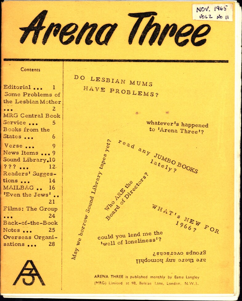 The Lesbian Archive at Glasgow Women’s Library 1
