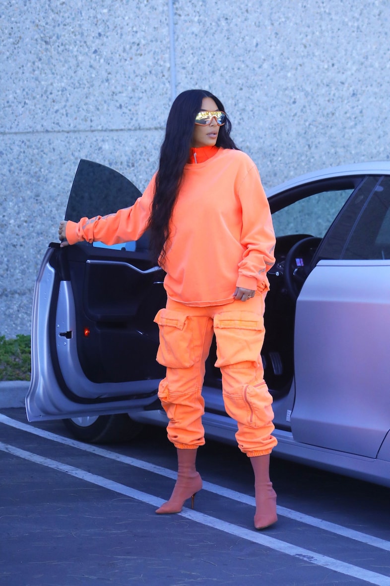 kim Kardashian west yeezy campaign