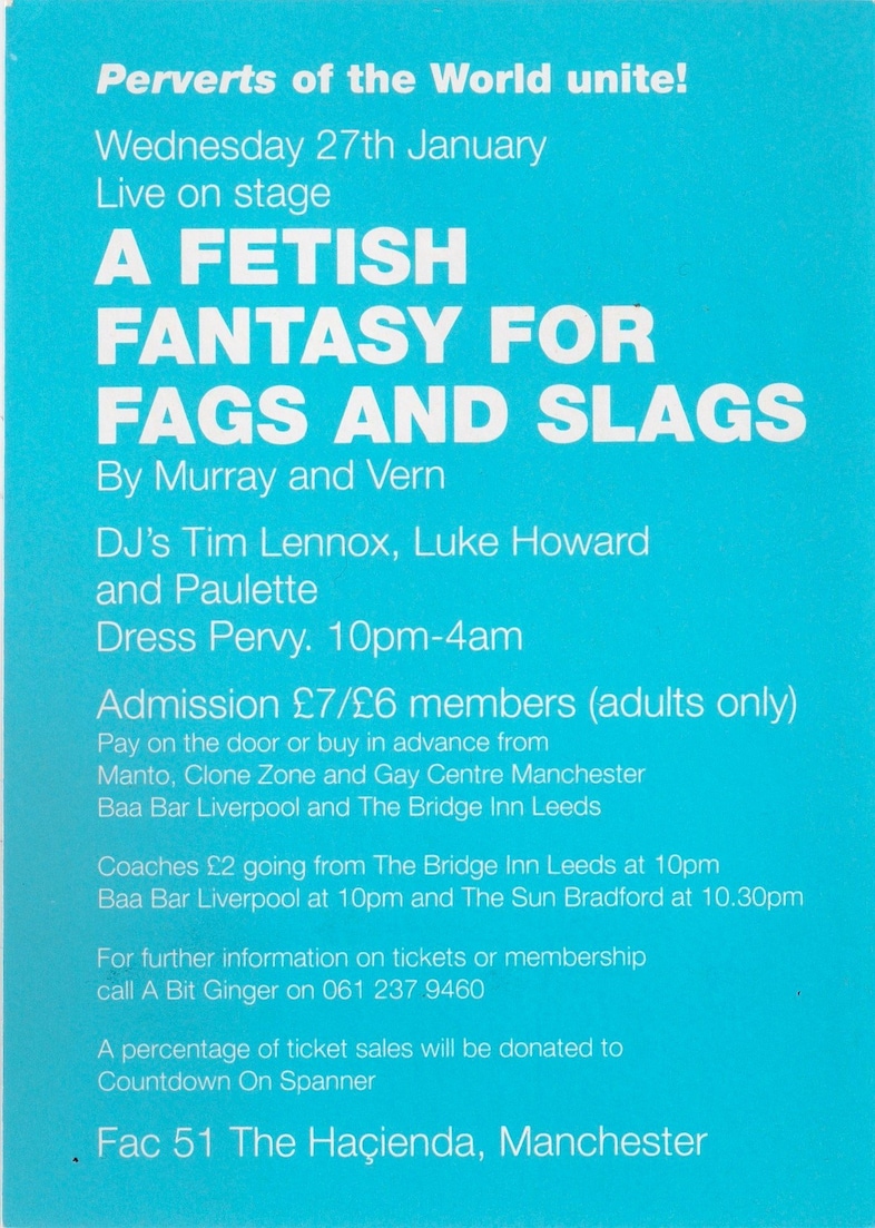 Flesh at the Ha&#231;ienda flyer